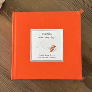 Hermes La Maison Heavenly Days Orange Coffee Table Book